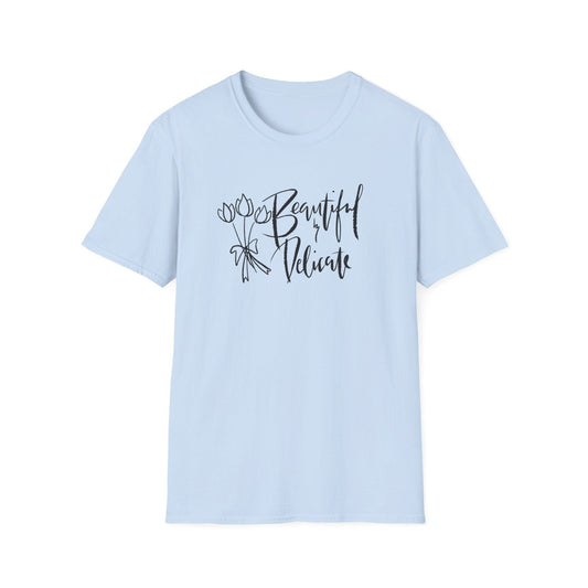 Beautiful and Delicate – Black – T-shirt