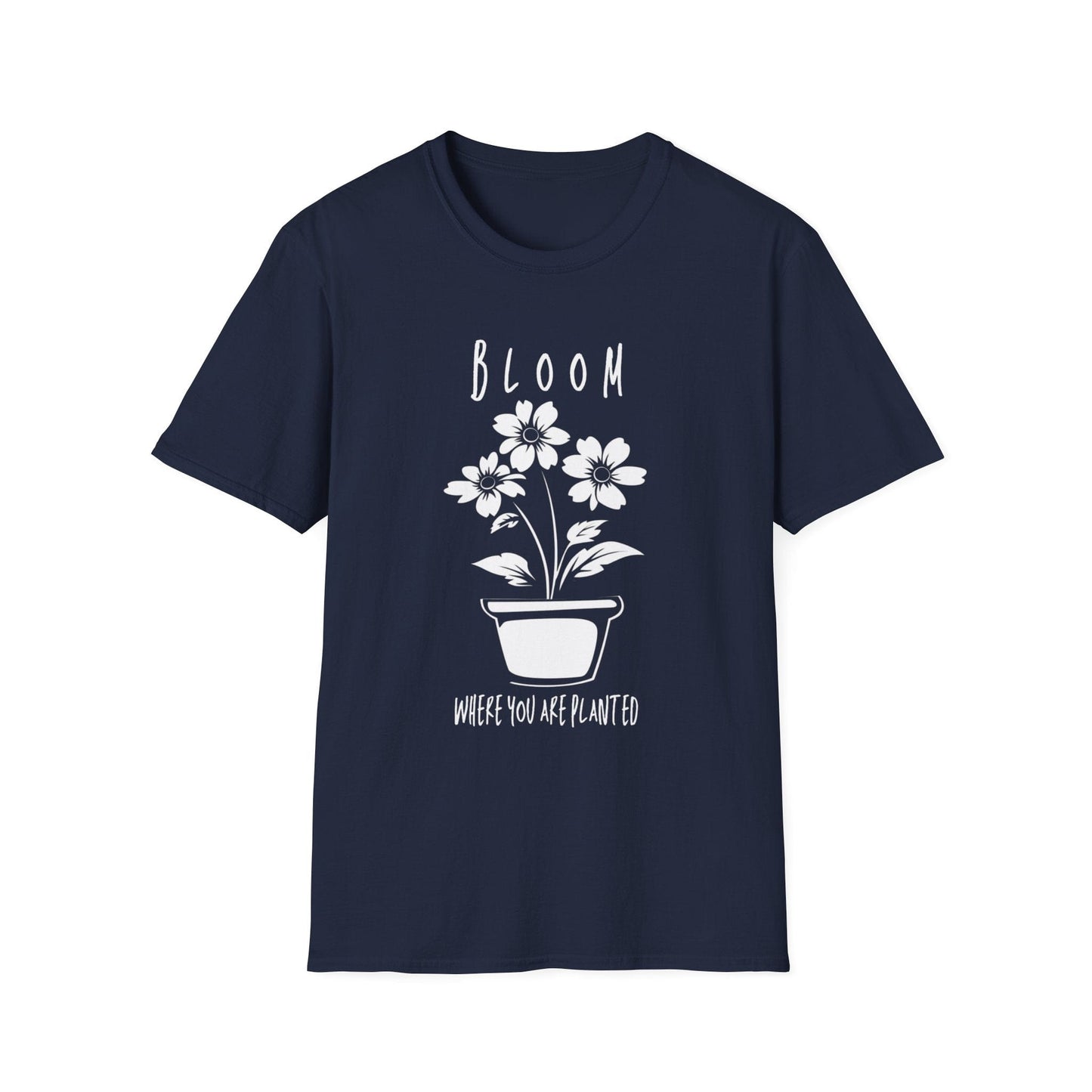 "Bloom Where You are Planted" Pot – T-shirt
