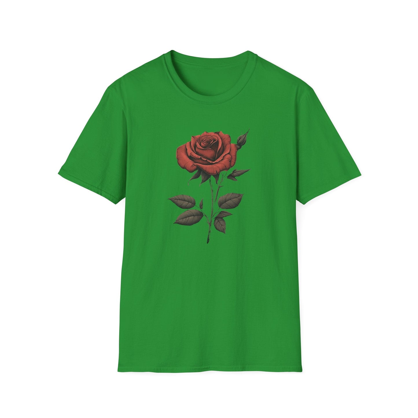Mysterious Red Rose  – T-shirt