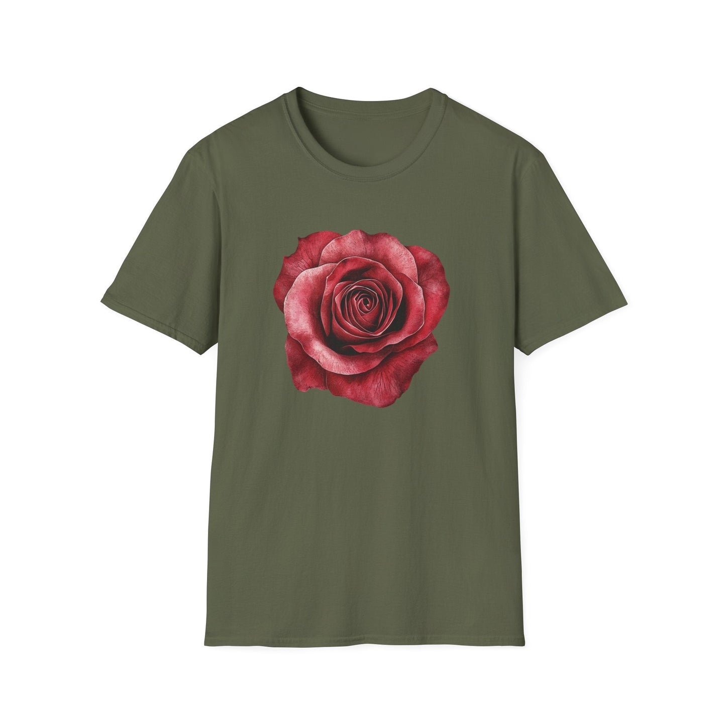 Dark Red Rose  – T-shirt