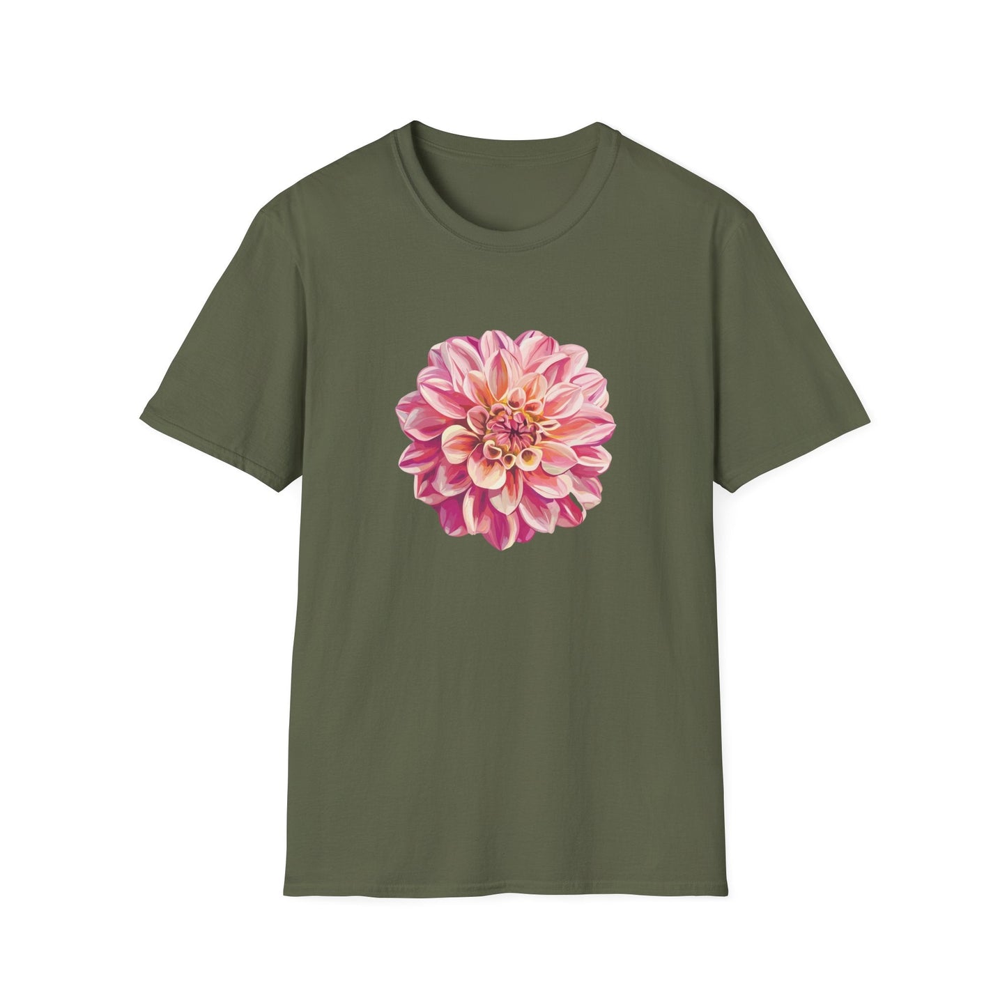 Pink Dahlia  – T-shirt