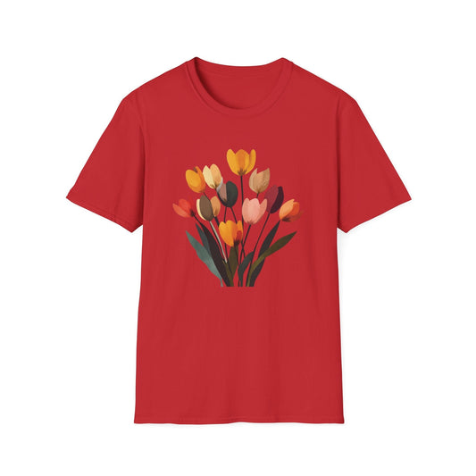 Colorful Tulip Flowers – T-shirt