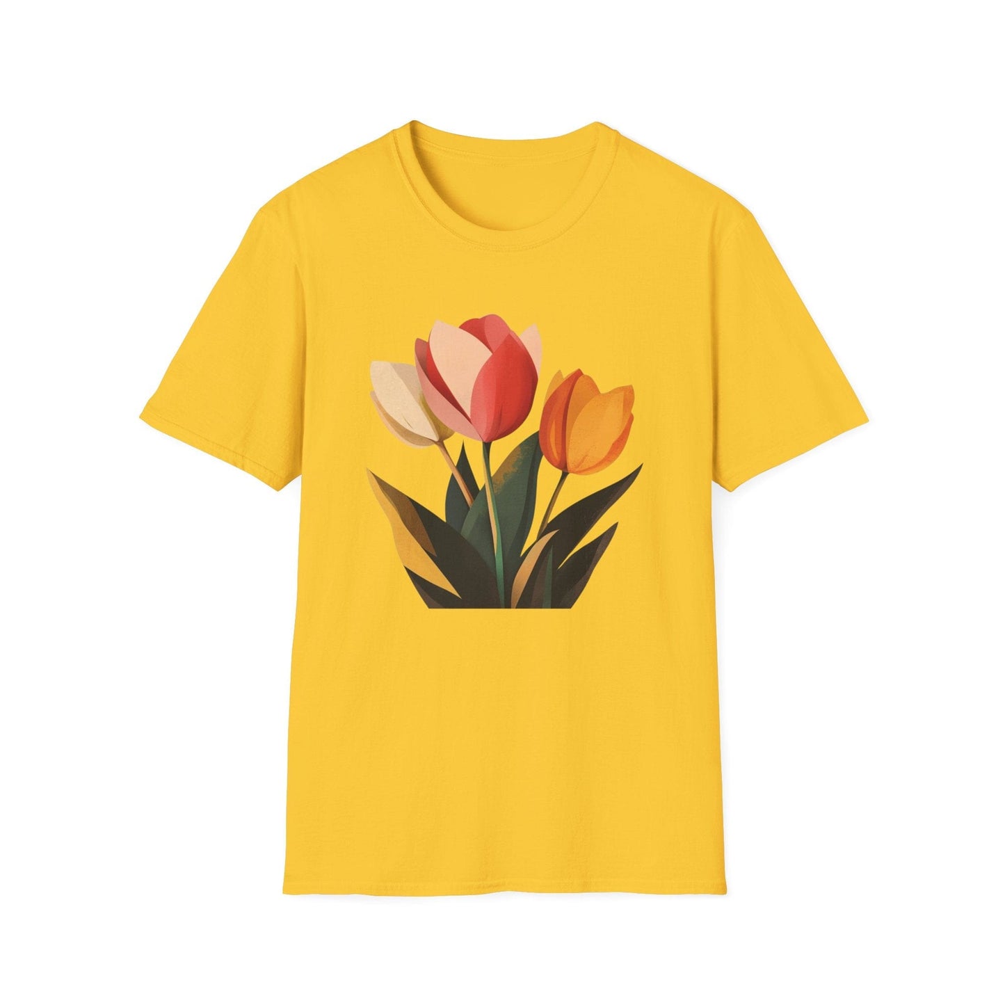 Multi Color Flowers  – T-shirt