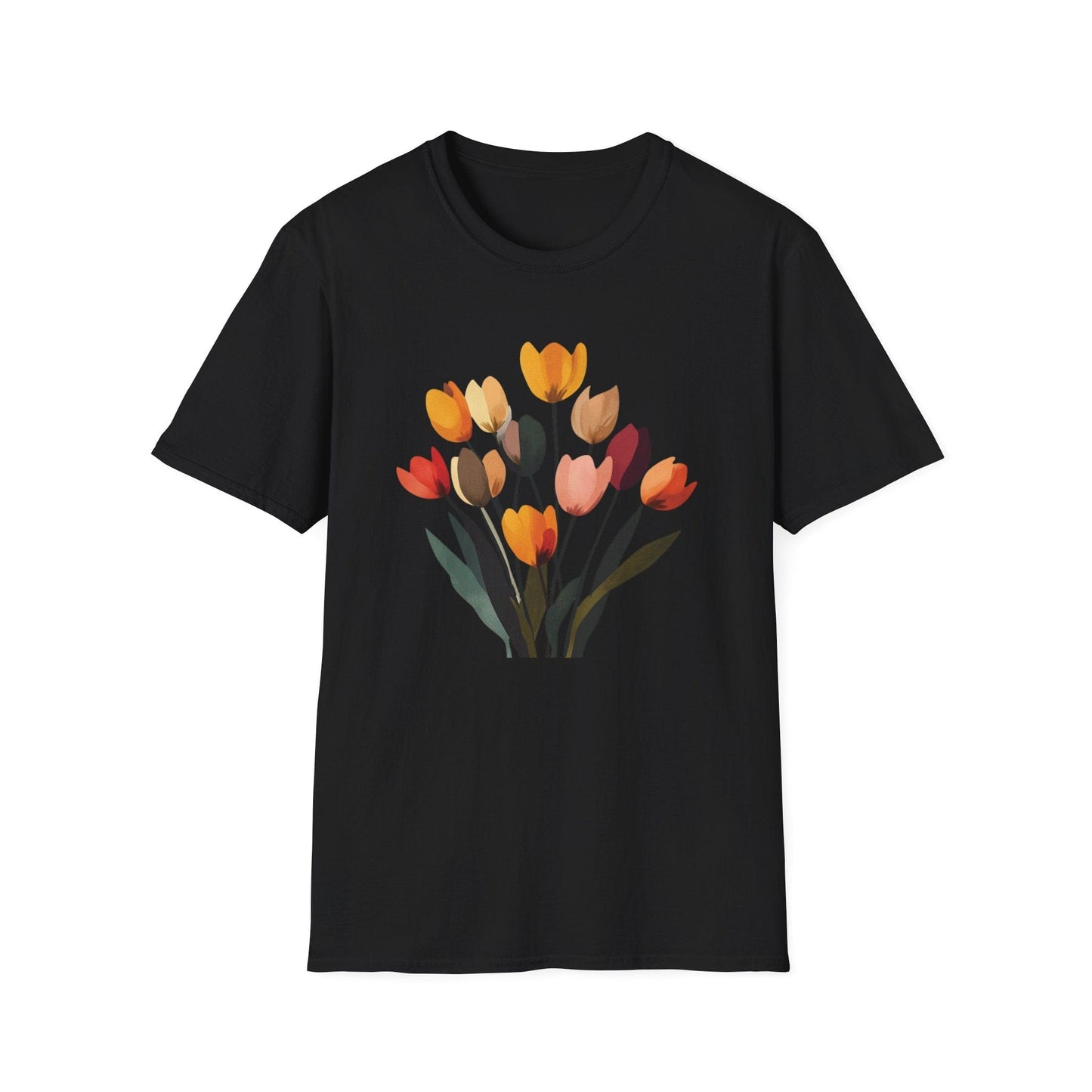 Colorful Tulip Flowers – T-shirt