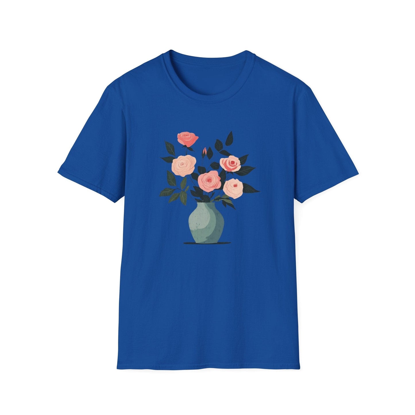 A Vase of Pink Roses  – T-shirt