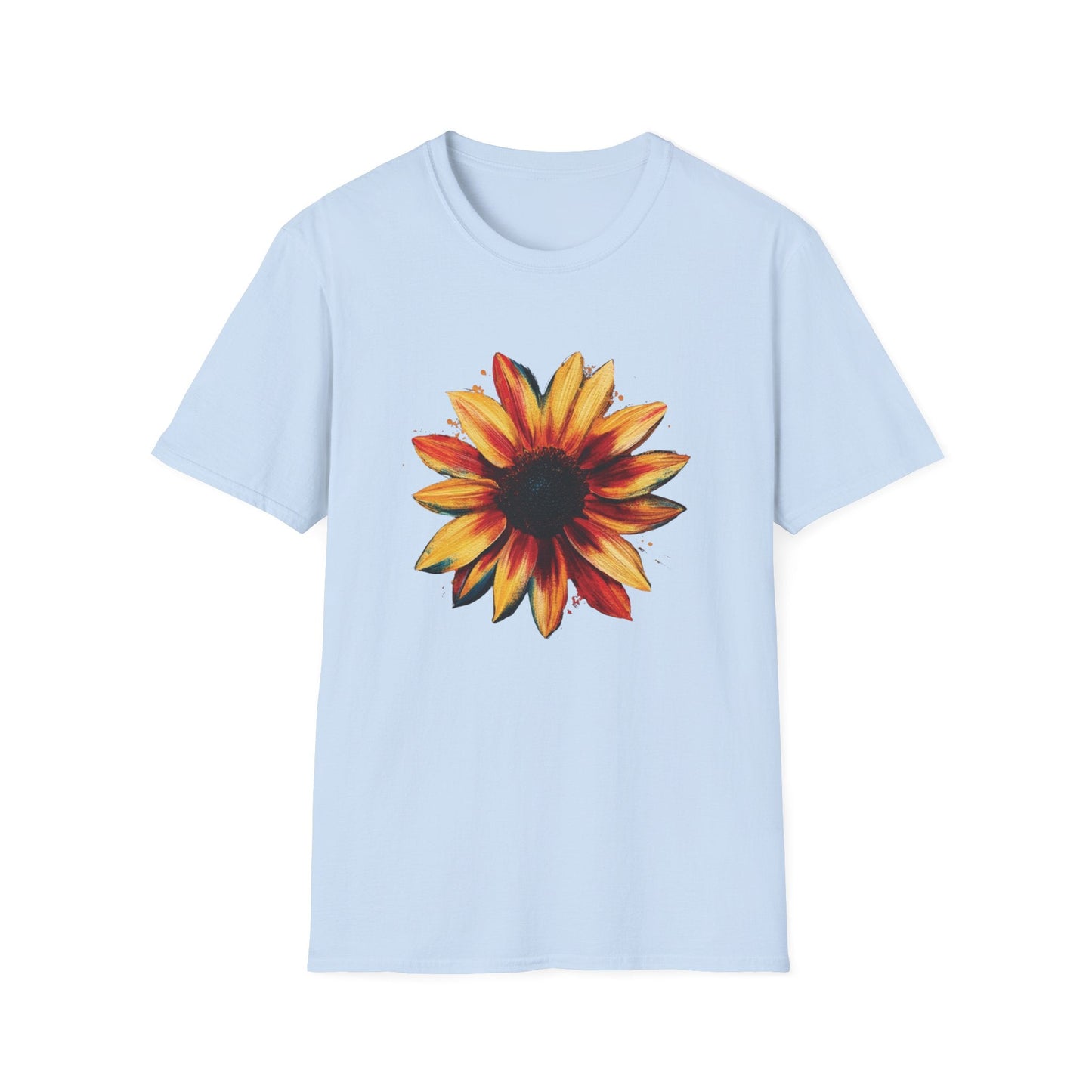 Acrylic Sunflower  – T-shirt