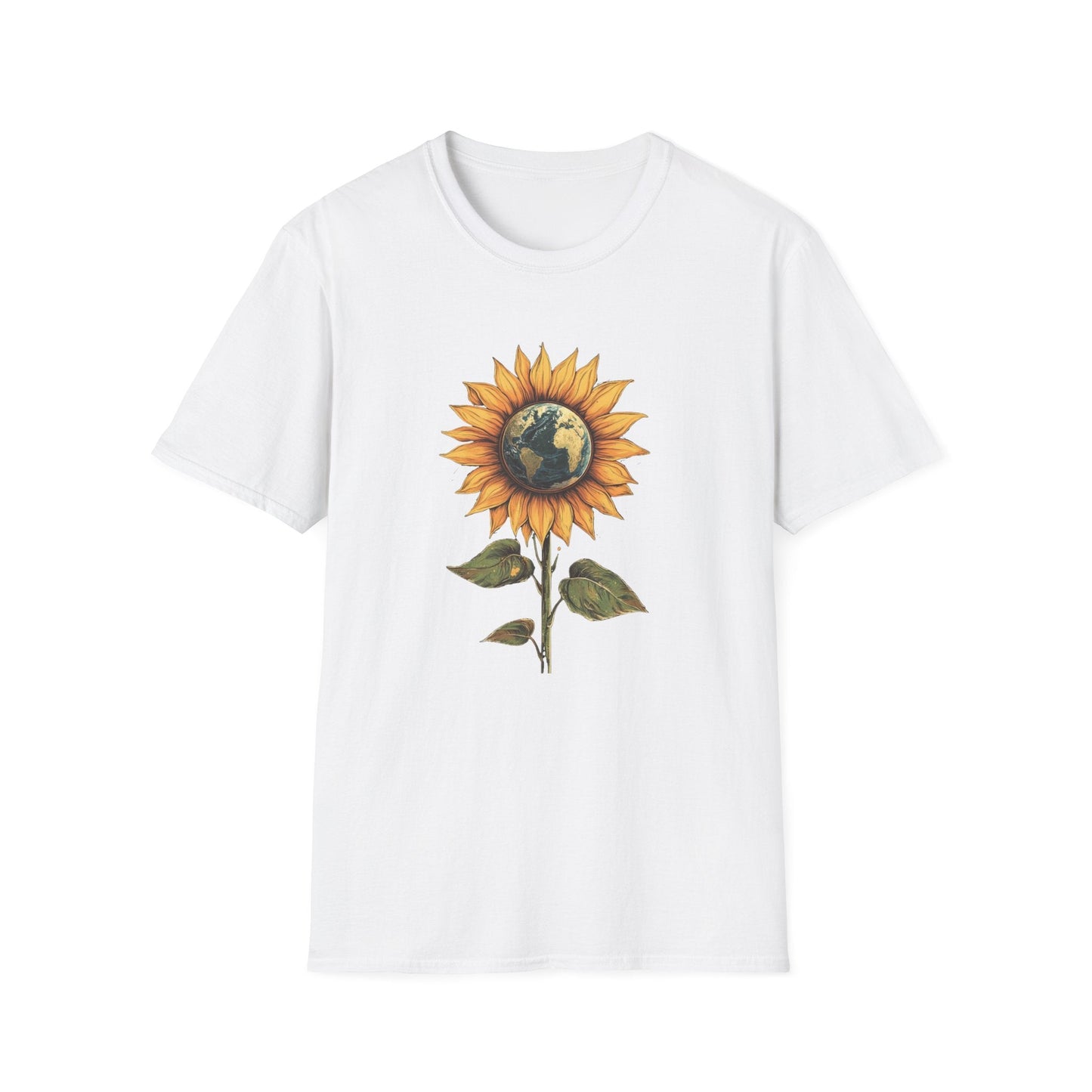 Earth is Better with Sunflowers – T-shirt