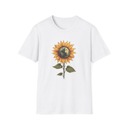 Earth is Better with Sunflowers – T-shirt