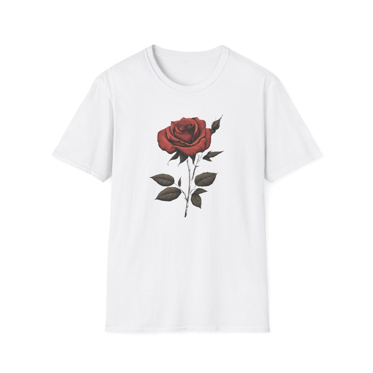 Mysterious Red Rose  – T-shirt