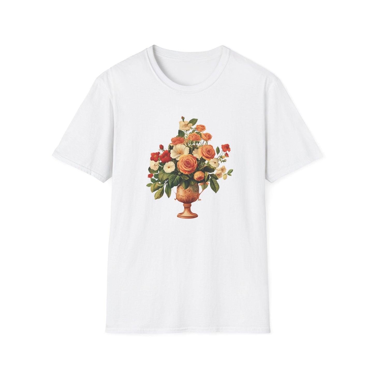 Vintage Vase of Flowers  – T-shirt