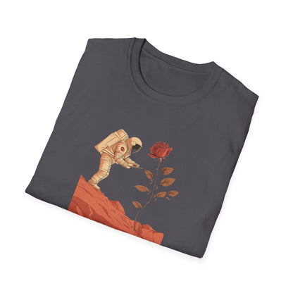 Solo Rose with Astronaut – Terraforming of Mars  – T-shirt