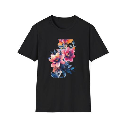 Water Color Flowers  – T-shirt