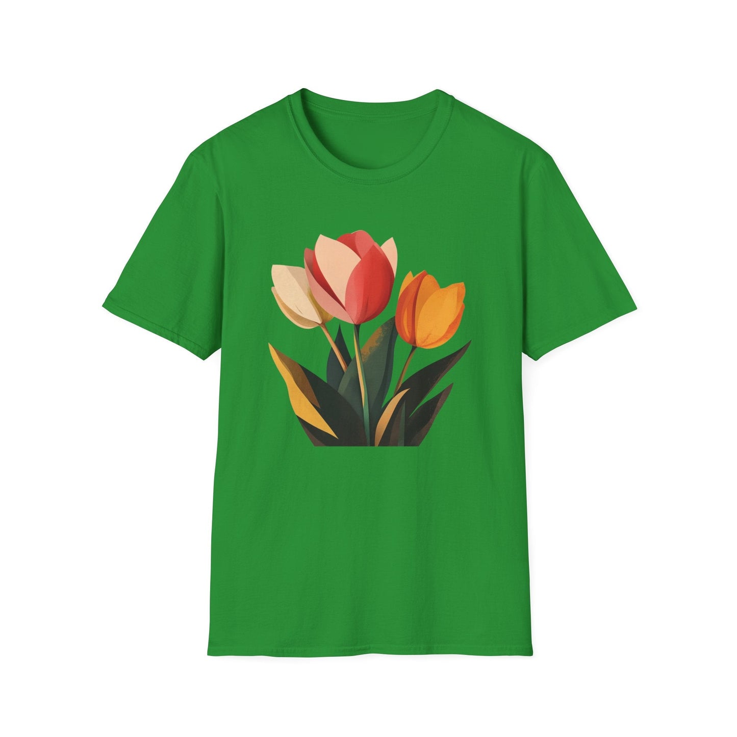 Multi Color Flowers  – T-shirt