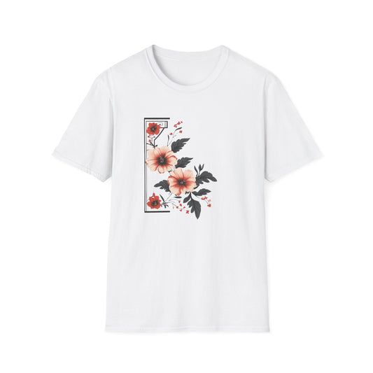 Half Frame Flowers  – T-shirt