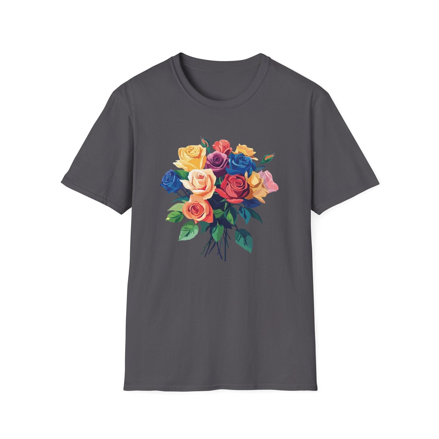 Colorful Roses  – T-shirt