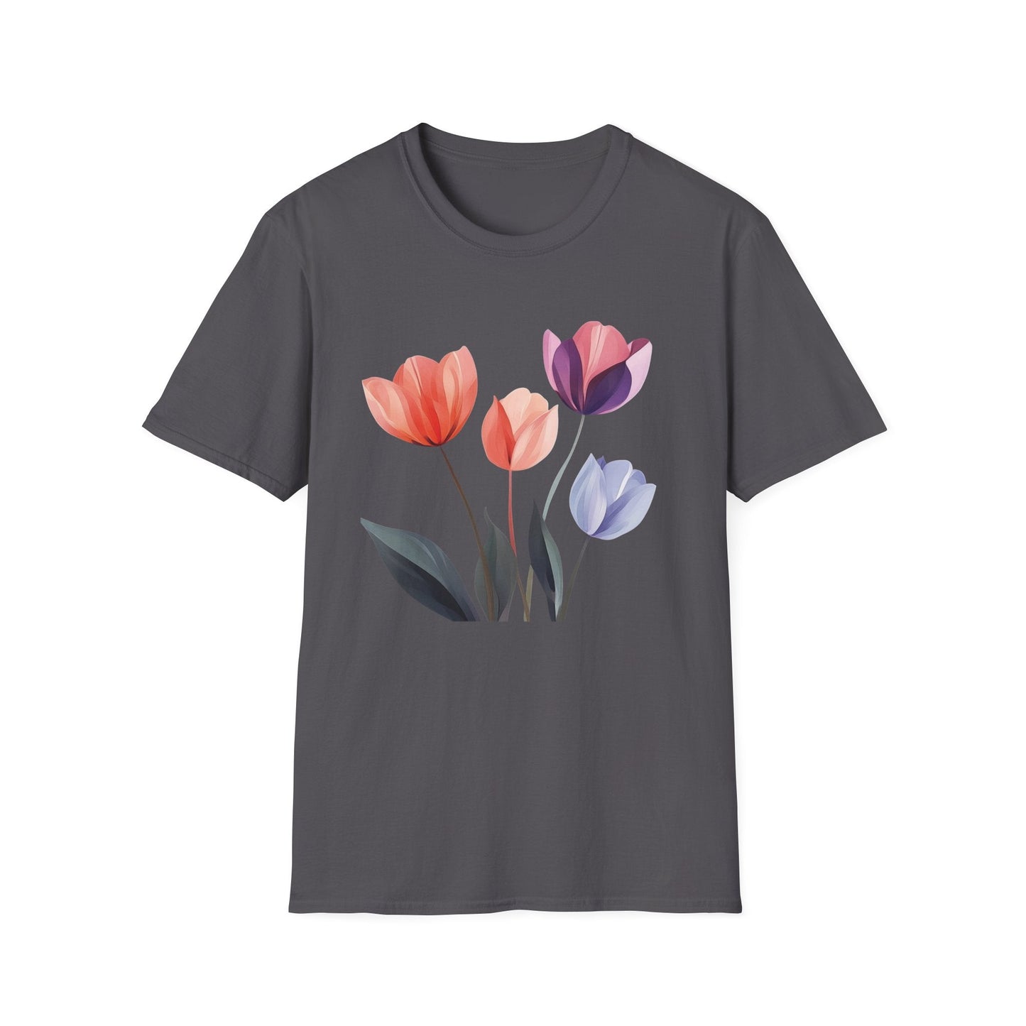 Tulips in Different Colors  – T-shirt