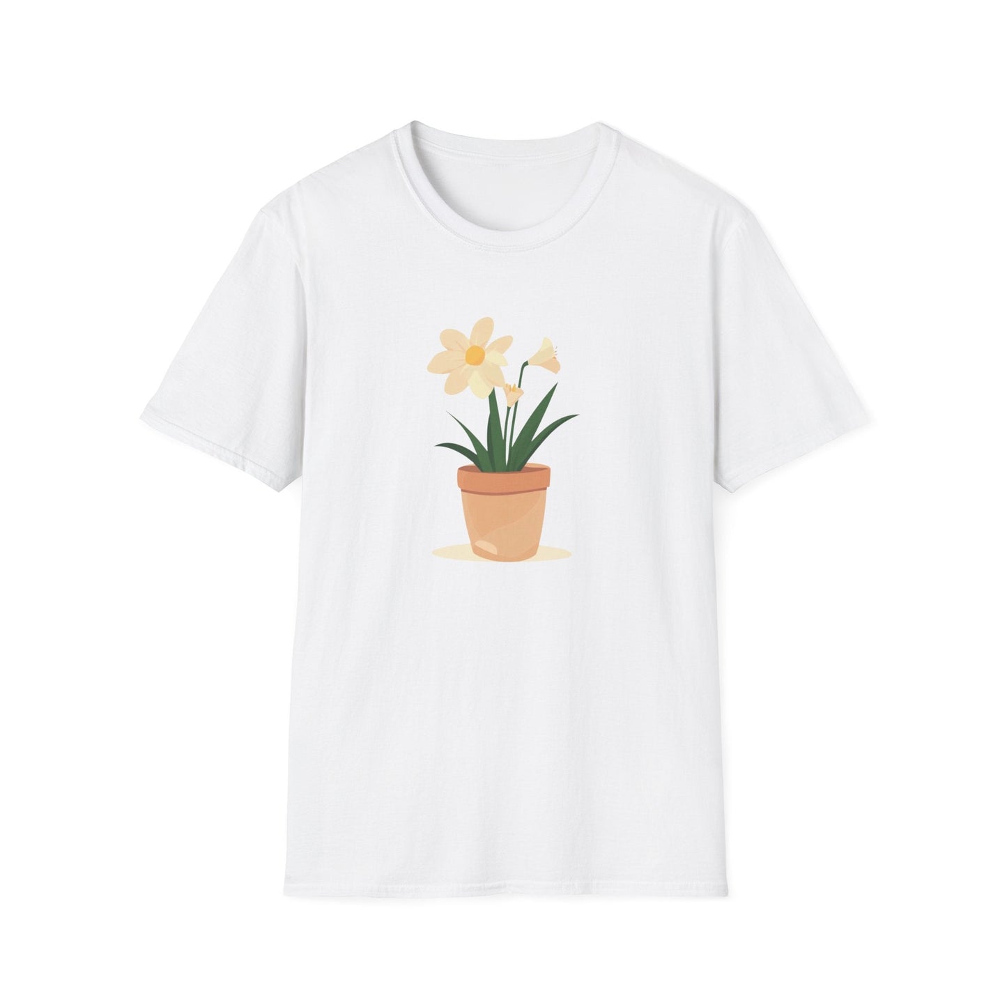 Simple Flower Pot For A Simple Life  – T-shirt