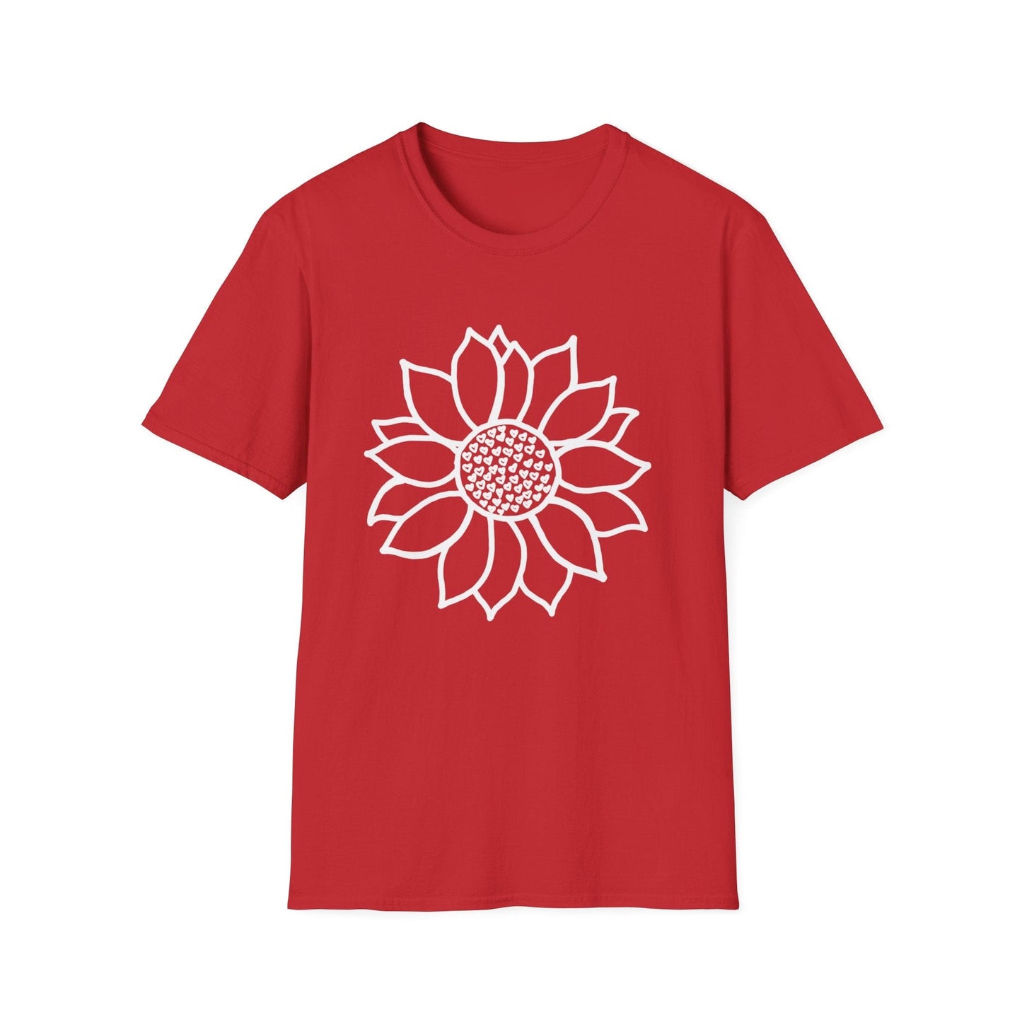 Heart Sunflower  – T-shirt