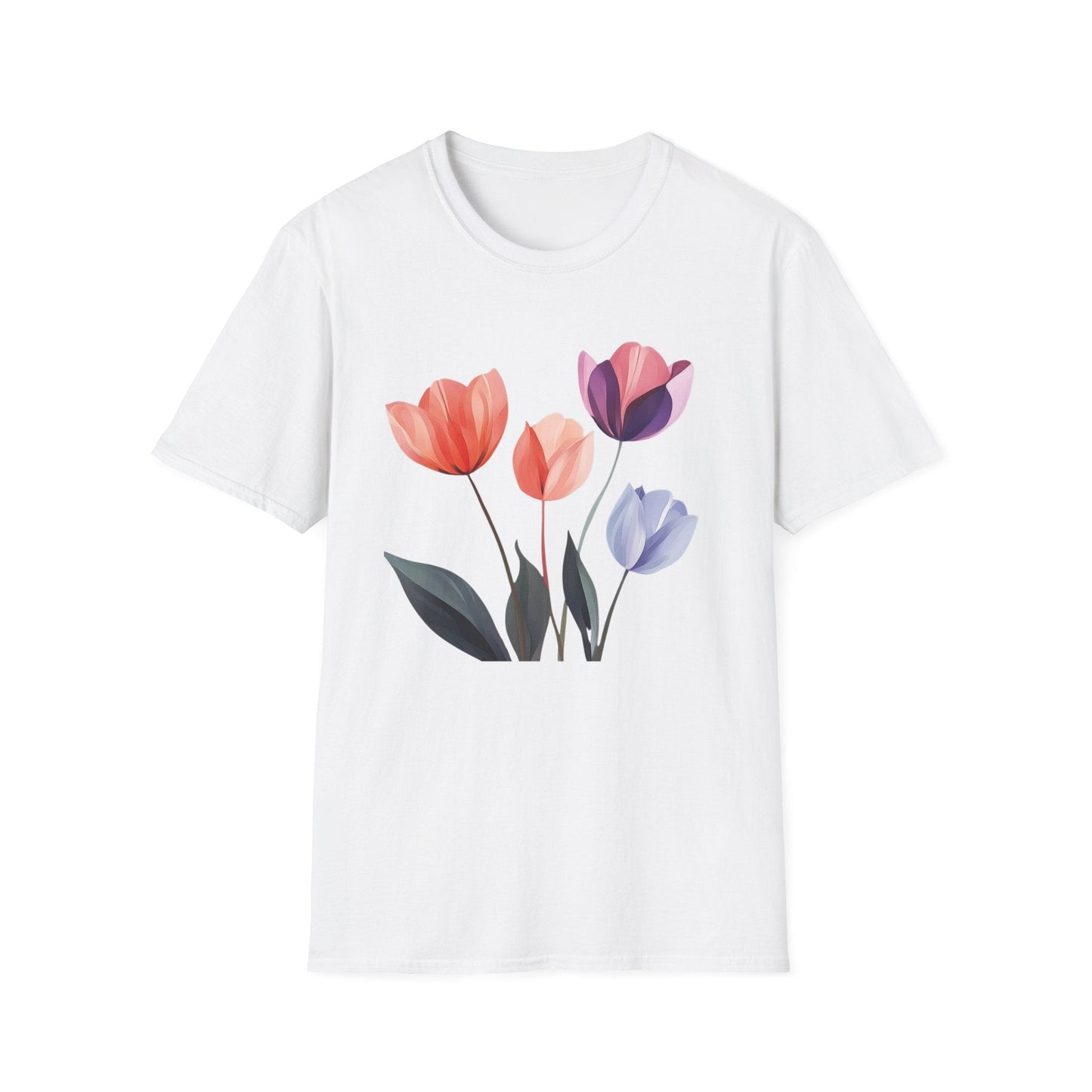 Tulips in Different Colors  – T-shirt