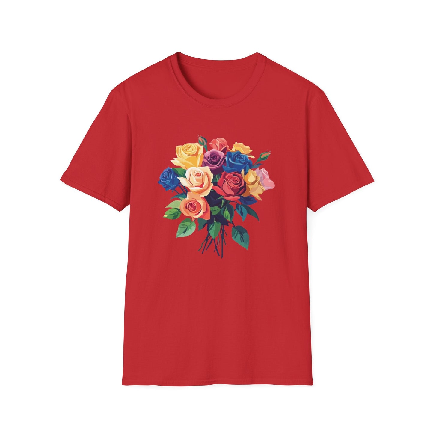 Colorful Roses  – T-shirt