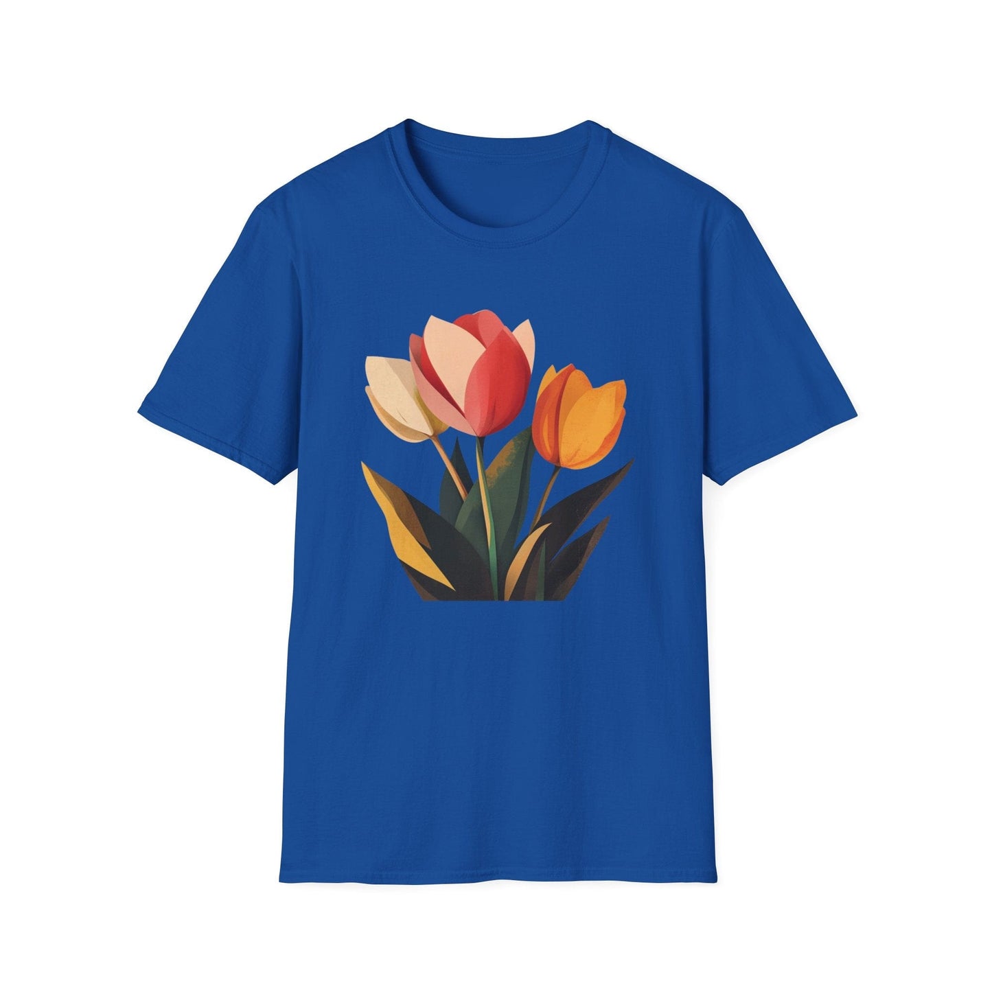 Multi Color Flowers  – T-shirt