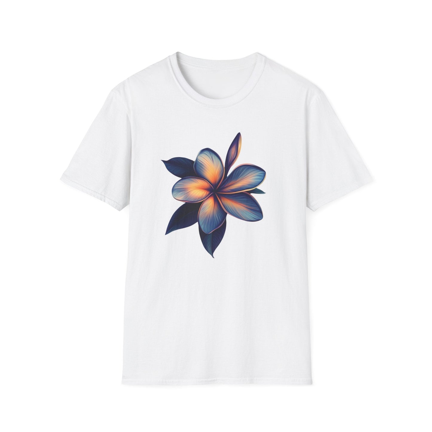 Blue Plumeria – T-shirt