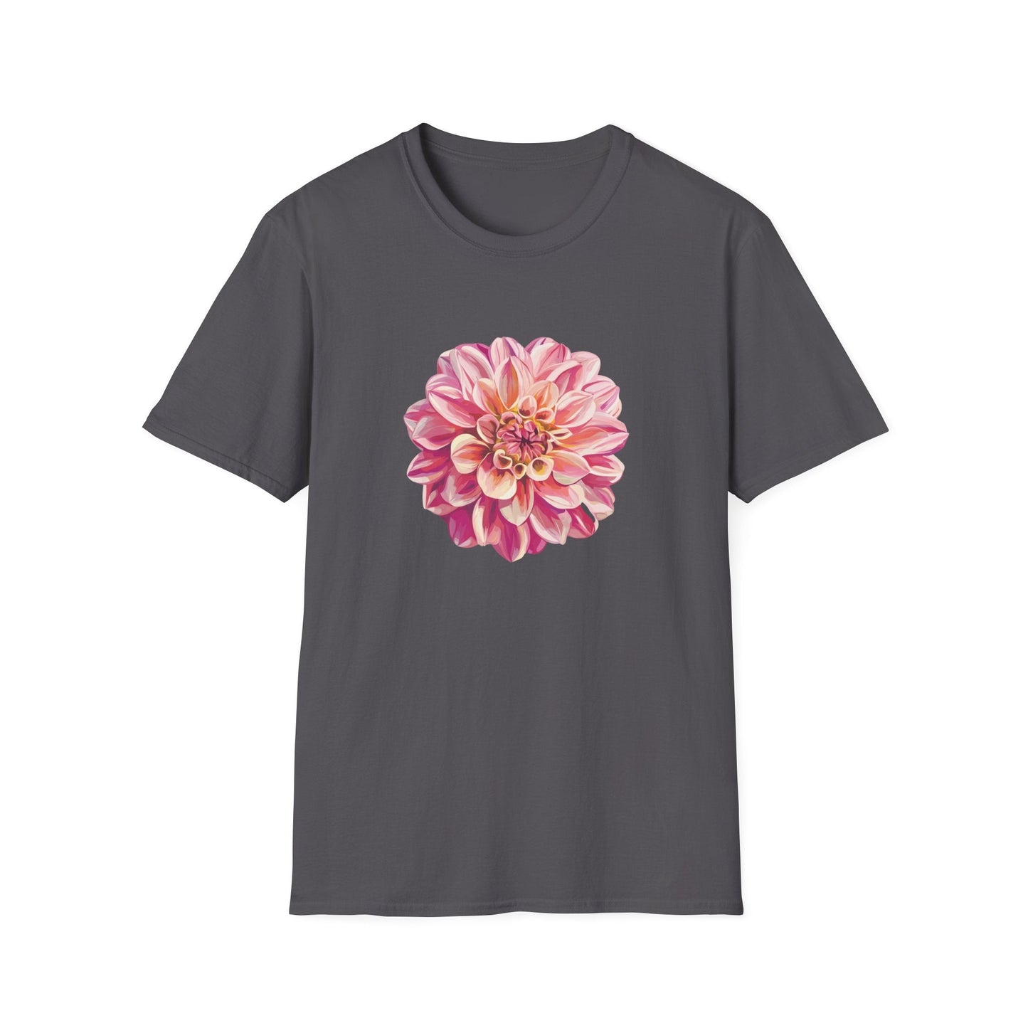 Pink Dahlia  – T-shirt