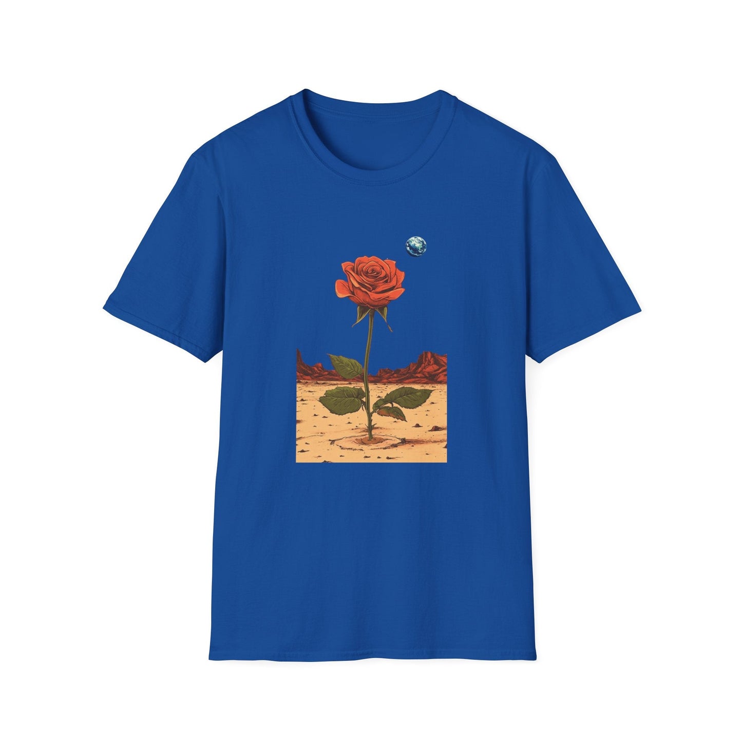 Solo Rose Earth in the Sky – Terraforming of Mars – T-shirt