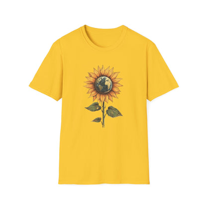 Earth is Better with Sunflowers – T-shirt