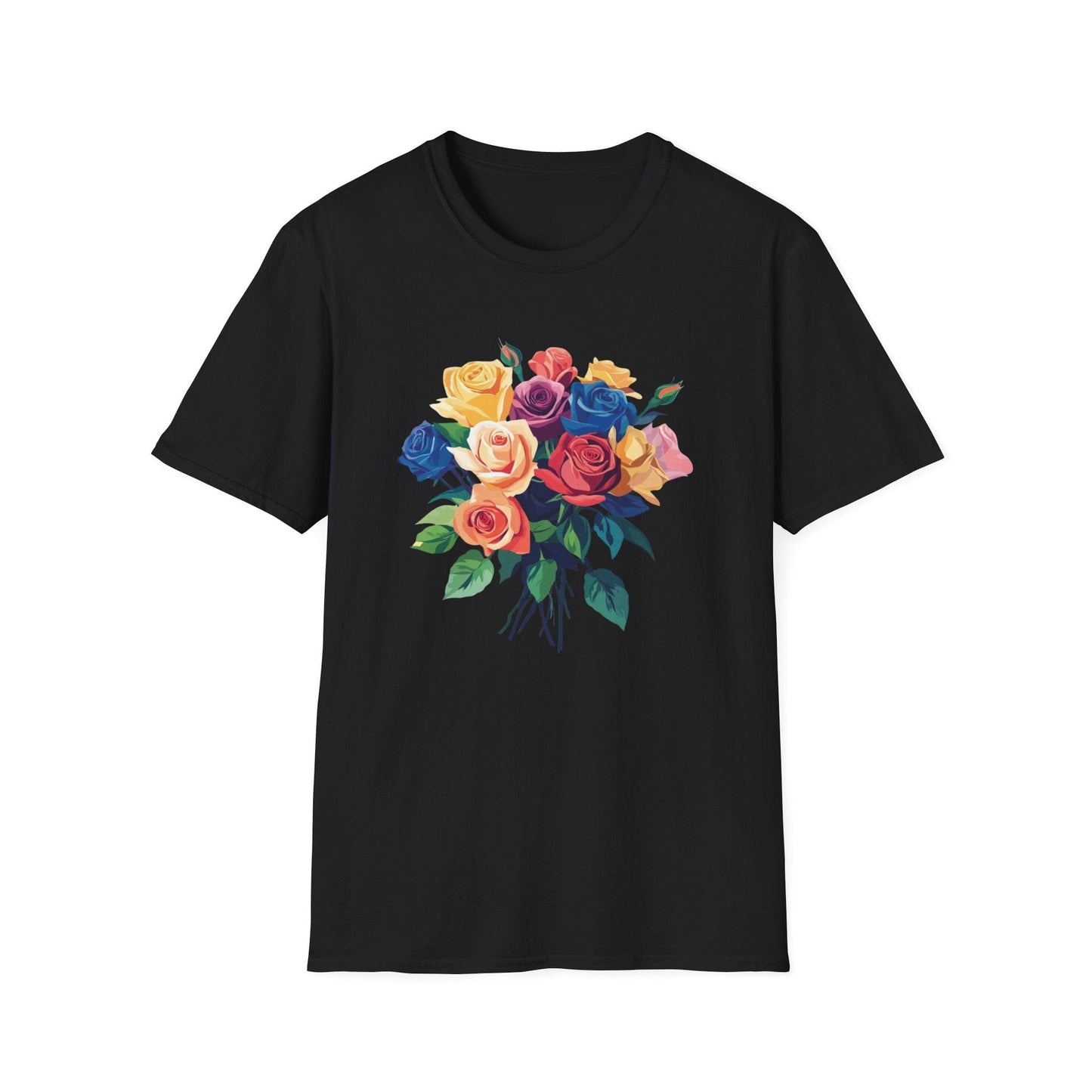 Colorful Roses  – T-shirt