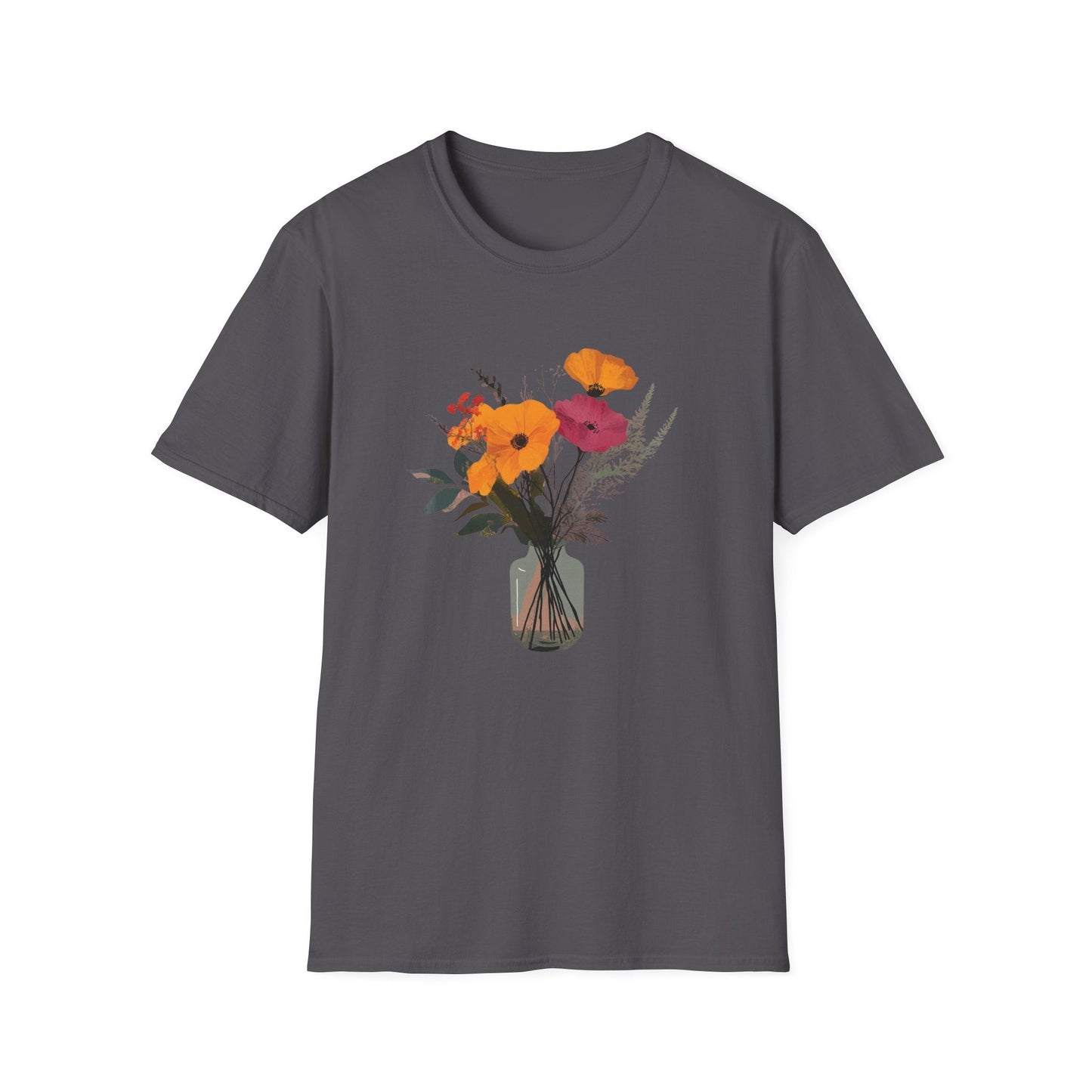 Vase of flowers – T-shirt