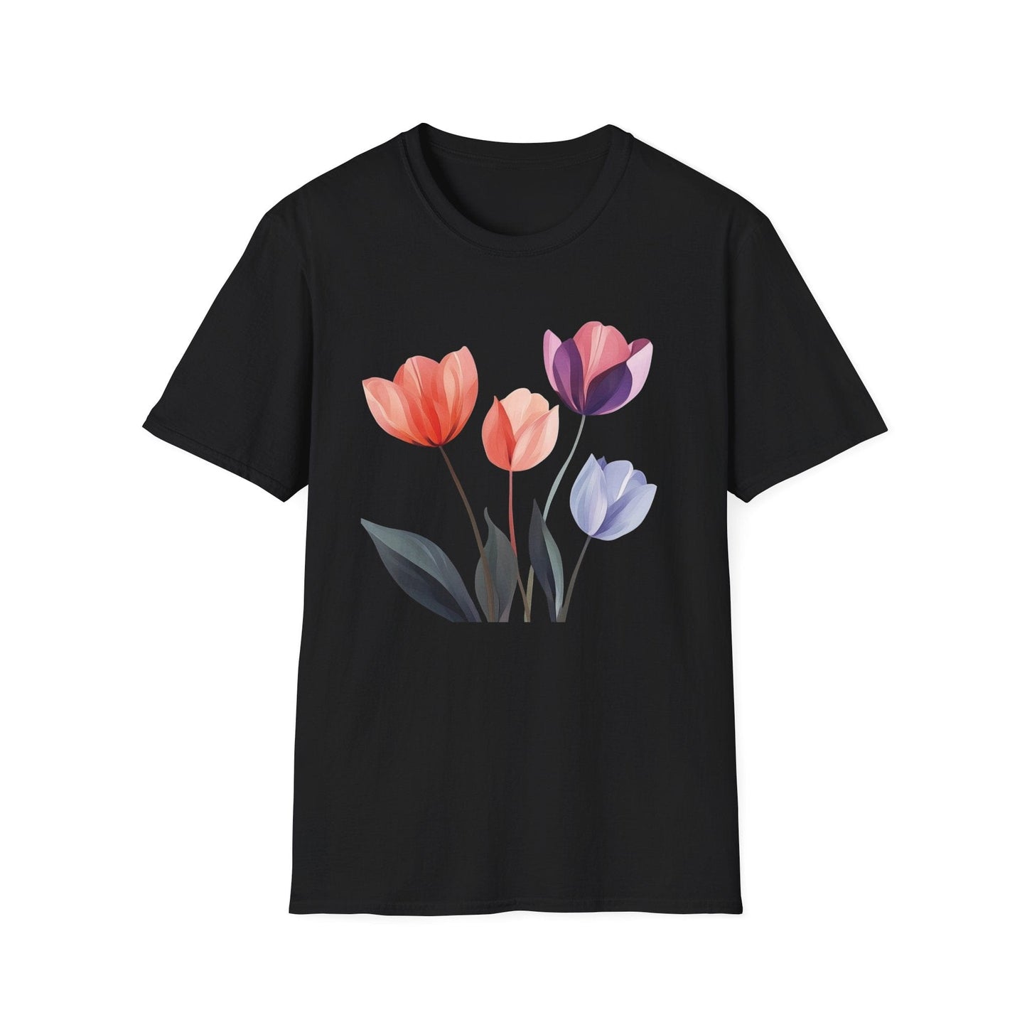 Tulips in Different Colors  – T-shirt