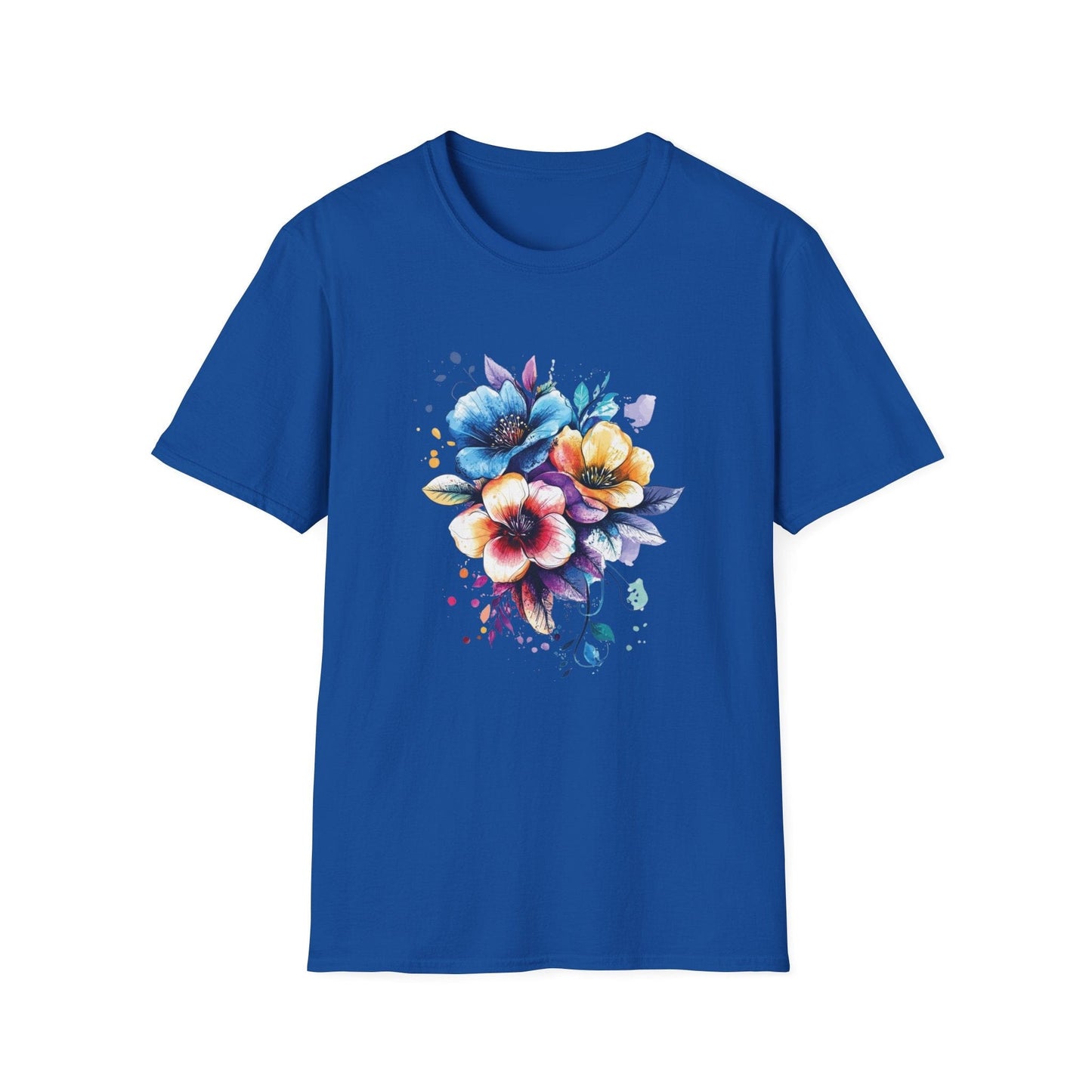 Watercolour Flowers – T-shirt