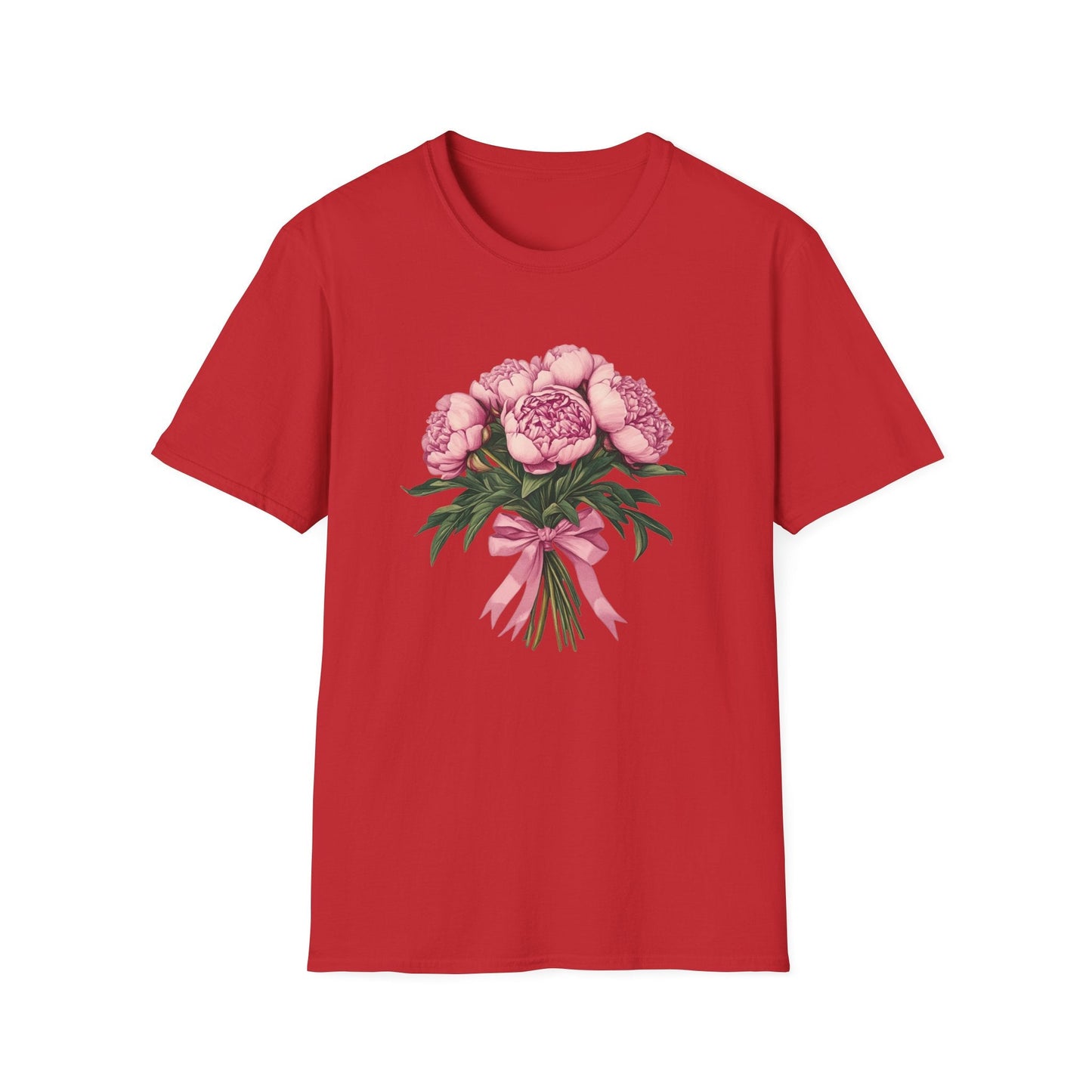 Pink Flower Bouquet – T-shirt