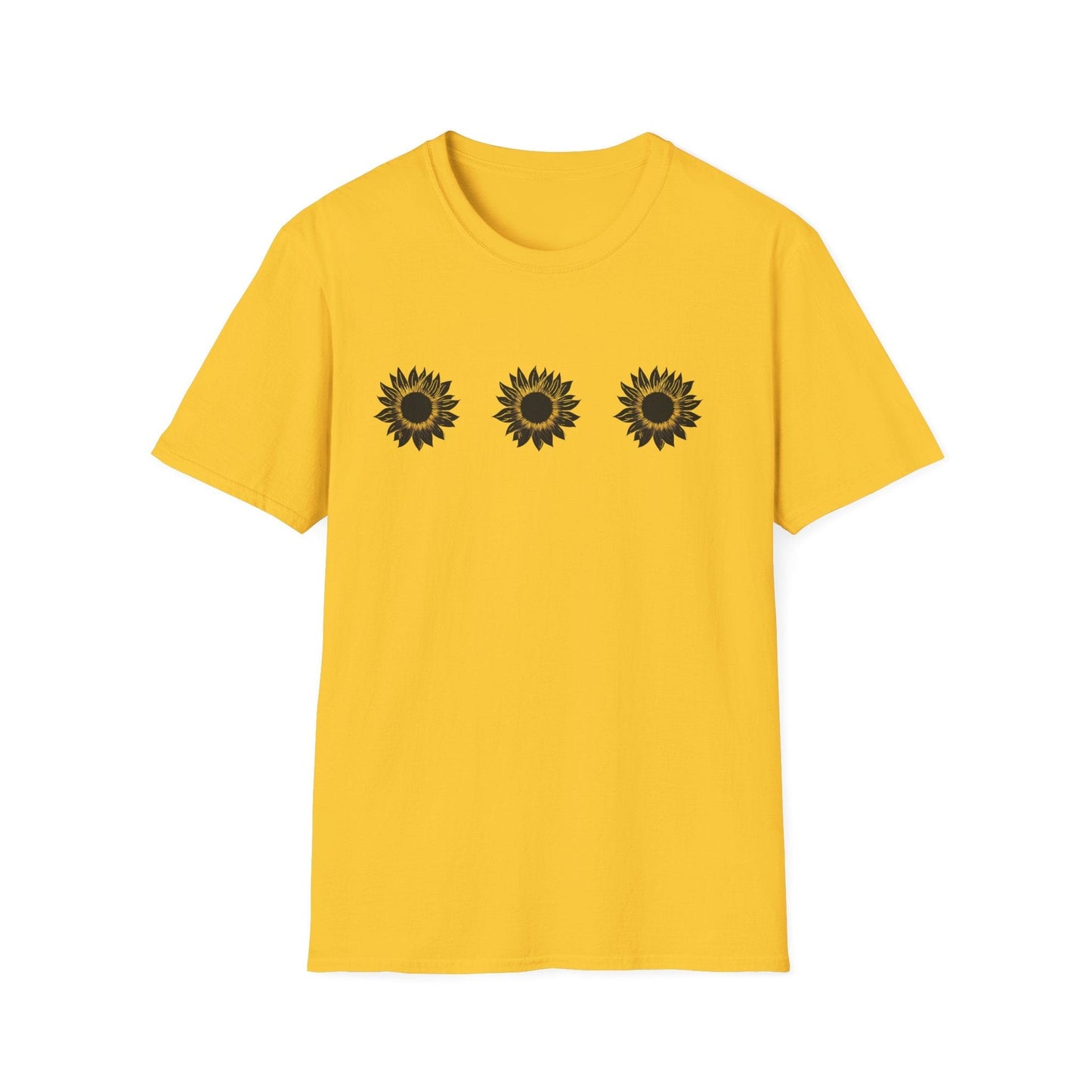 Triple Sunflower  – T-shirt