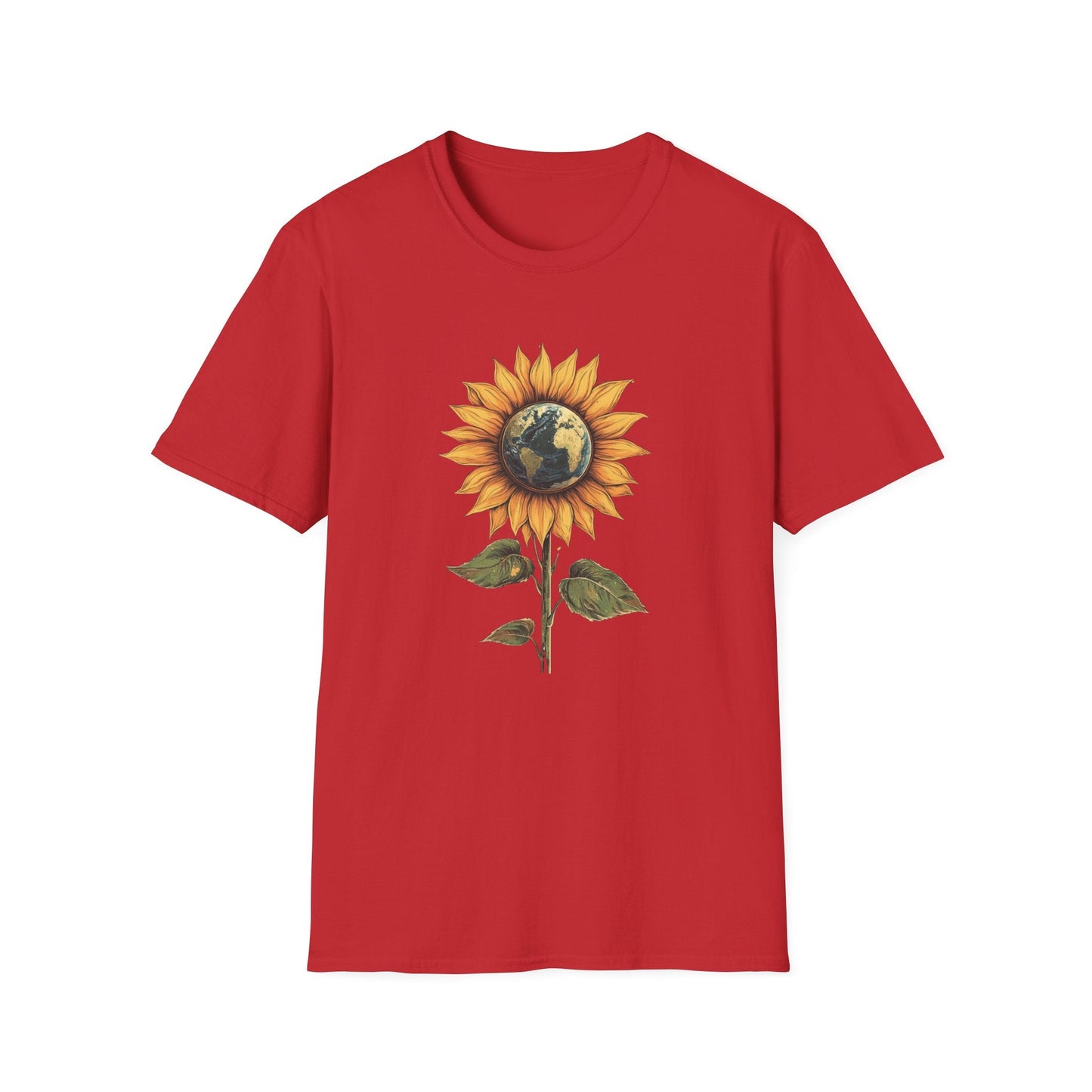 Earth is Better with Sunflowers – T-shirt