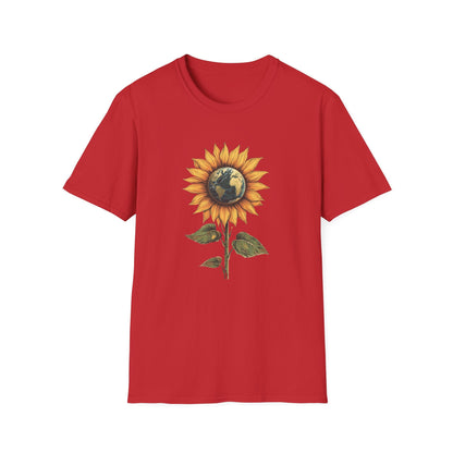 Earth is Better with Sunflowers – T-shirt