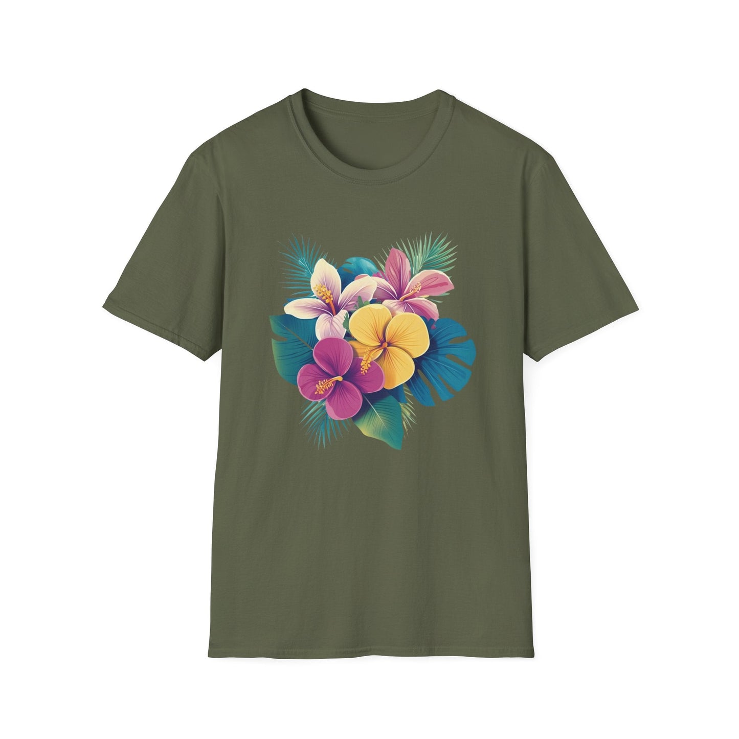 Colorful Flowers  – T-shirt