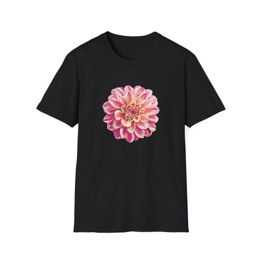 Pink Dahlia  – T-shirt