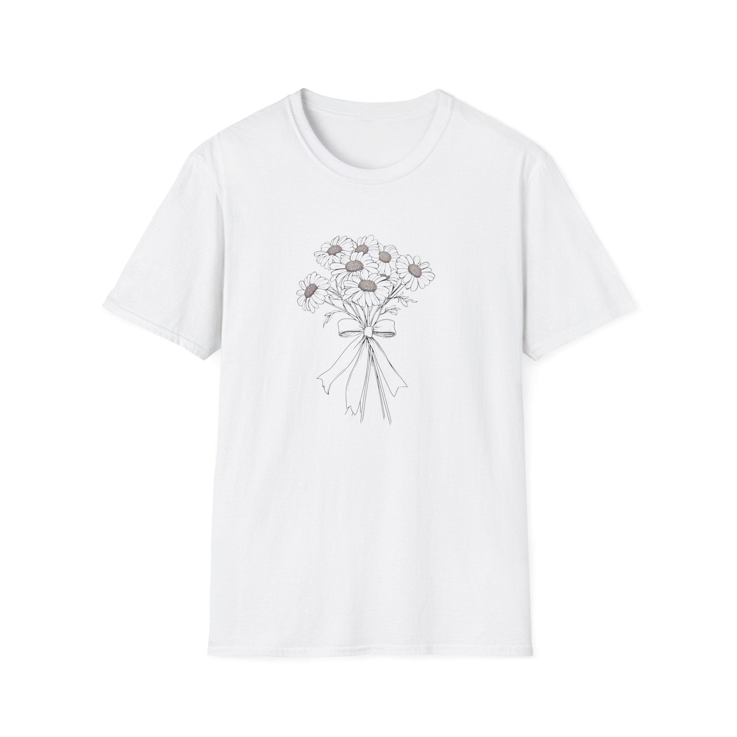 Colorless Sunflowers  – Black – T-shirt