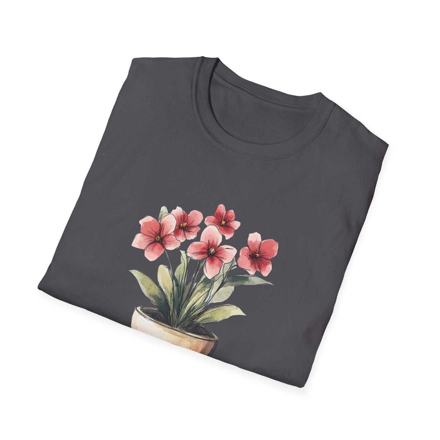 Watercolour Anemones  – T-shirt