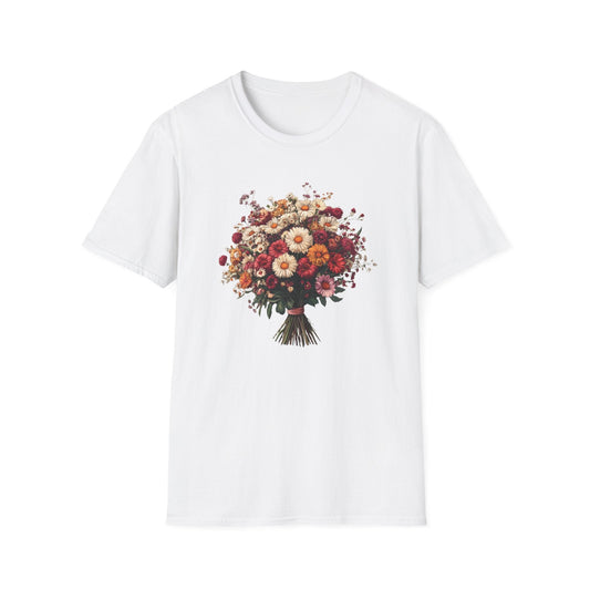 Bouquet  of Daisies of Many Colors  – T-shirt