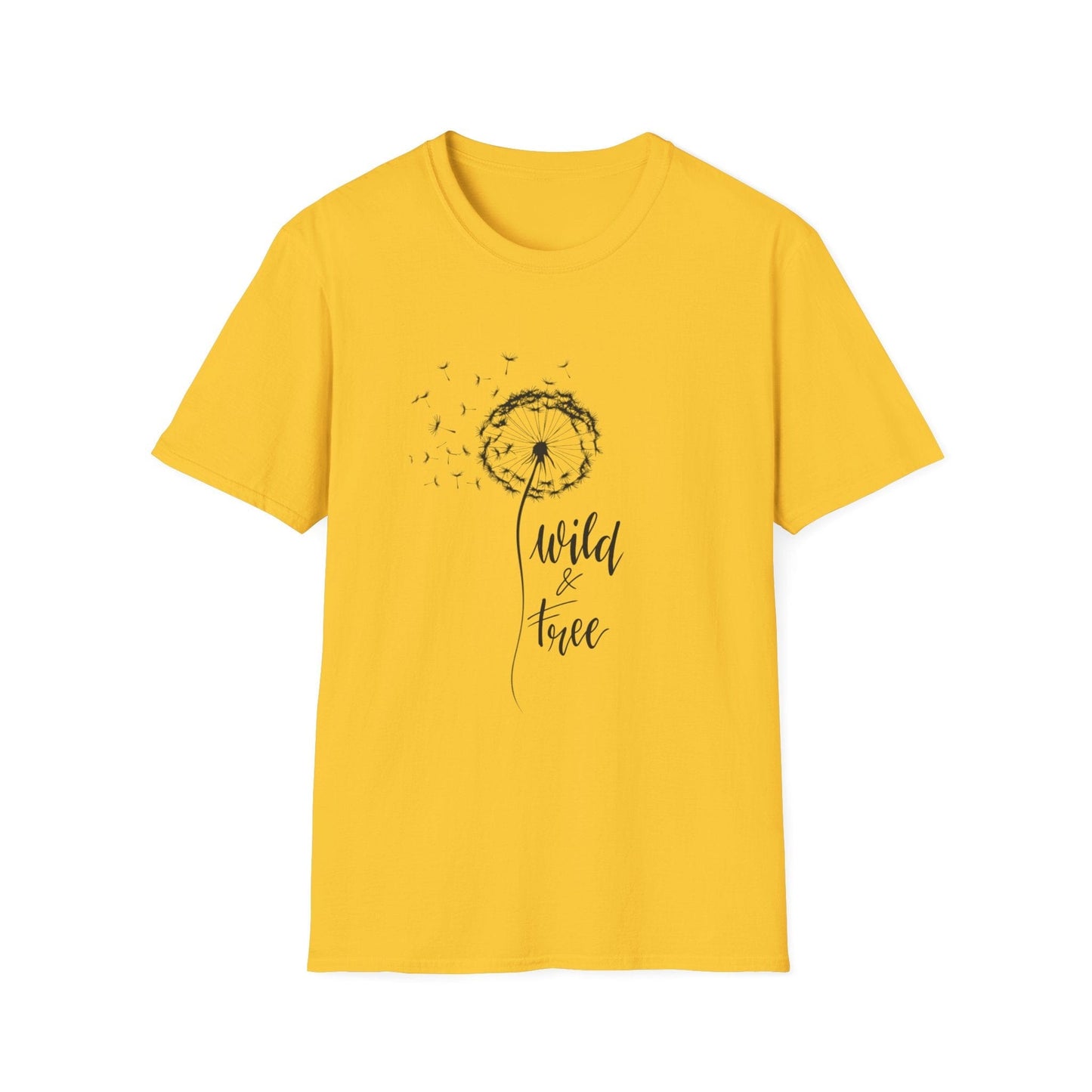 Wild and Free Dandelion  – T-shirt